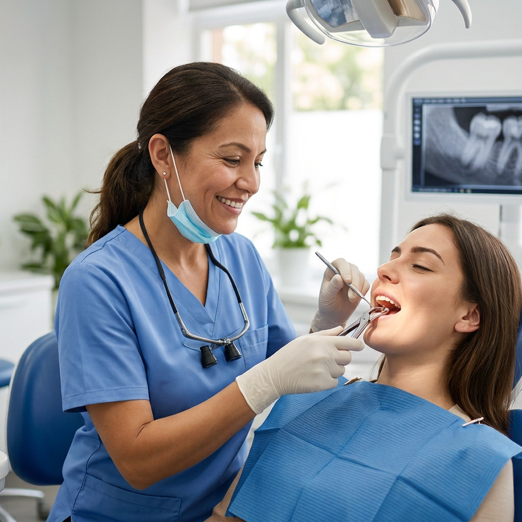 Extraccion dental simple